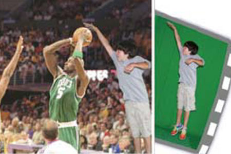 Basketball Green Screen