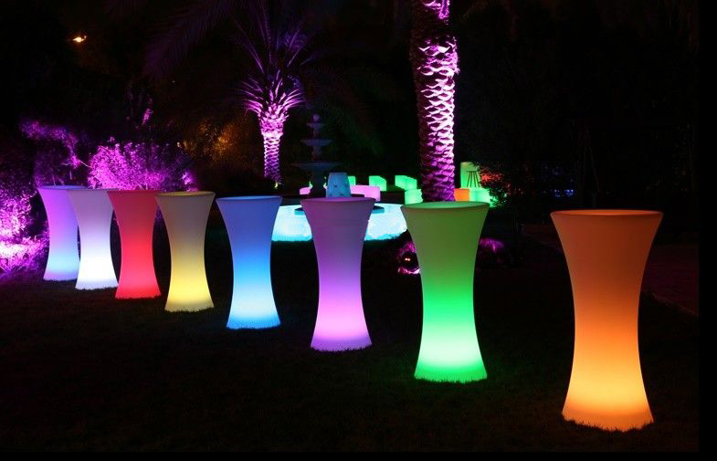 LED Cocktail Table - PartyWorks Interactive