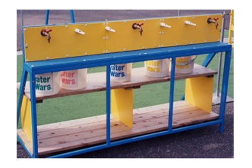 Water Balloon Filling Station with Balloons